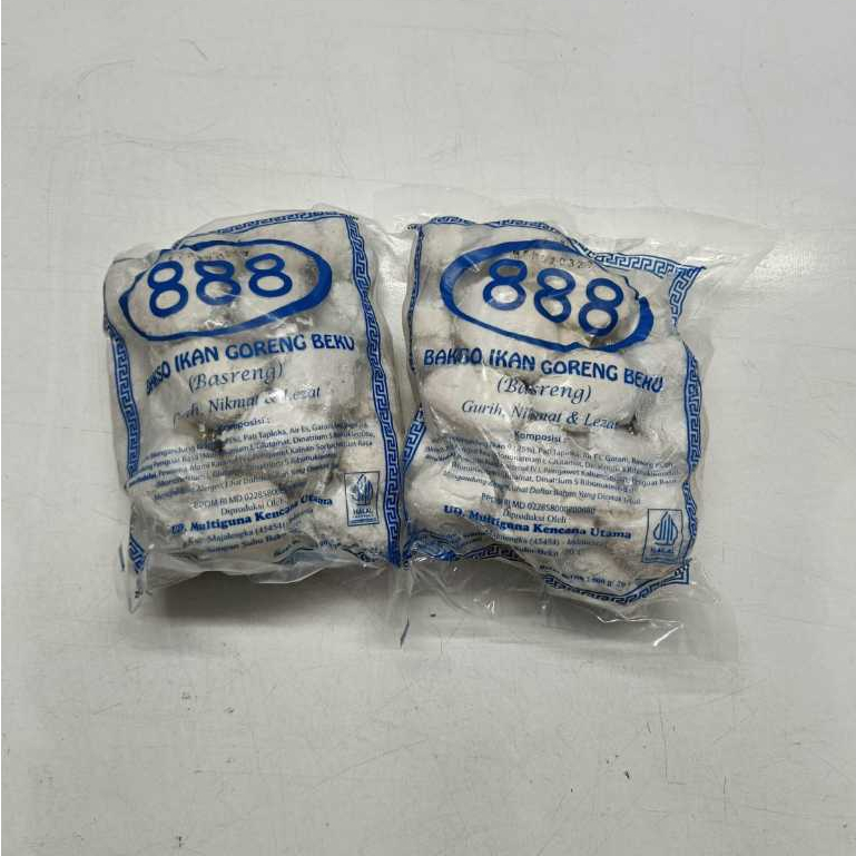 Basreng 888 Baso Ikan Goreng 500g Gurih Enak Halal