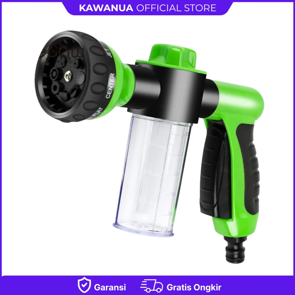 KS COD ALLSOME Kepala Semprotan Air Nozzle Sprayer Salju Cuci Mobil Motor Soap Dispenser - RK-S4H1