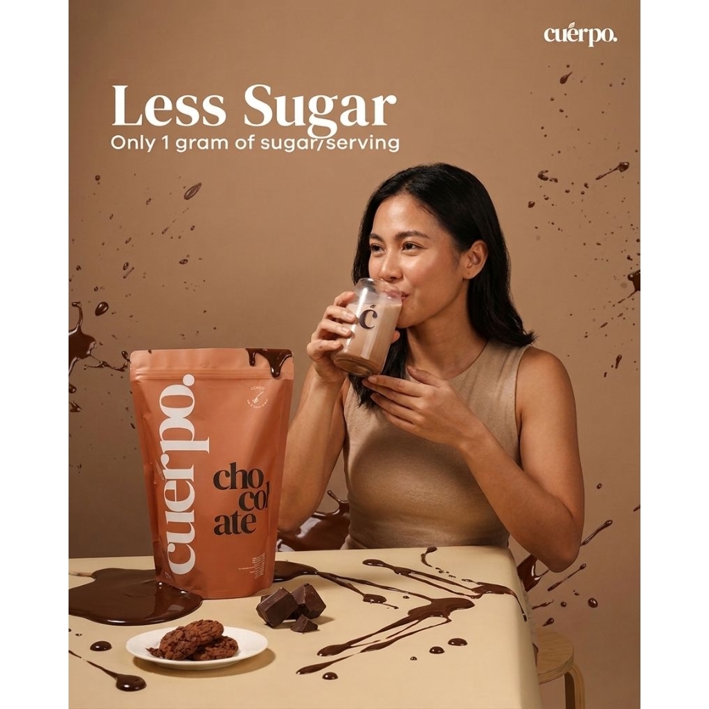 Terlaris Cuerpo Susu Tinggi Kalori & Protein 960 Gram