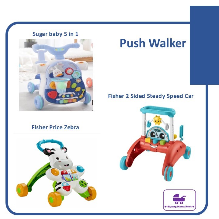 Push Walker Fisher Price / Sugar Baby MURAH