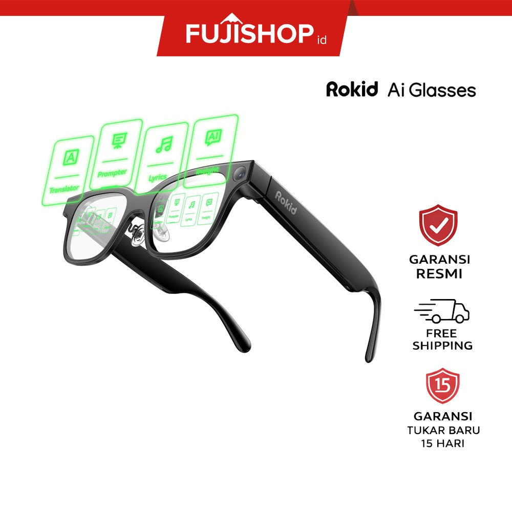 Rokid AI Glasses AI & AR Smart Glasses Garansi Resmi