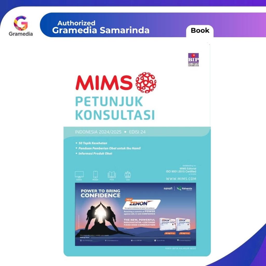 Gramedia Samarinda - Mims Petunjuk Konsultasi Edisi 24 Tahun 2024/2025