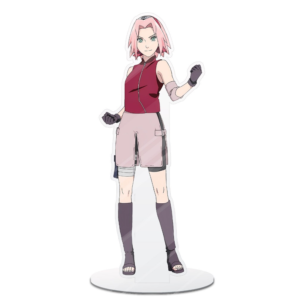 Stand akrilik figure animeSAKURA HARUNOstandee 20cm-NARUTO SHIPPUDENmaterial Akrilik
