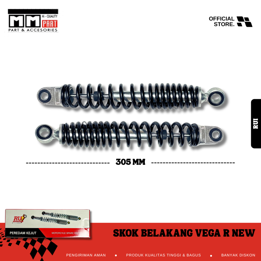 SKOK BELAKANG VEGA R NEW – SHOCKBREAKER SHOCK ABSORBER BELAKANG PEREDAM KEJUT YAMAHA VEGA R ZR