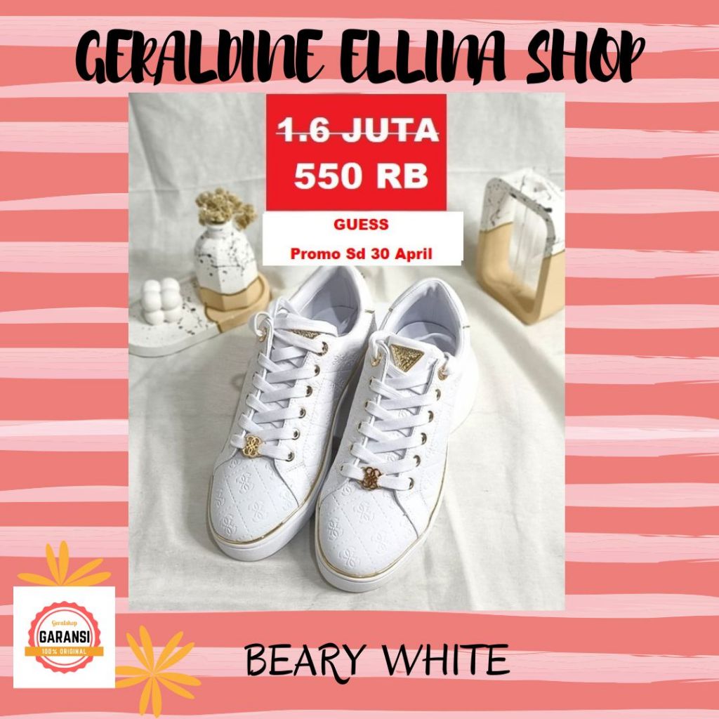 SALE Sepatu sneakers Guess pria original store BEARY