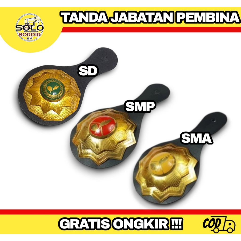 Tanda jabatan pembina Pramuka