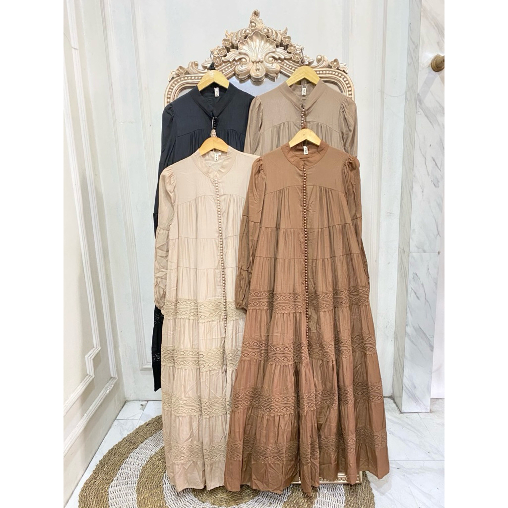 OIA DRESS COTTON EYELET PREMIUM