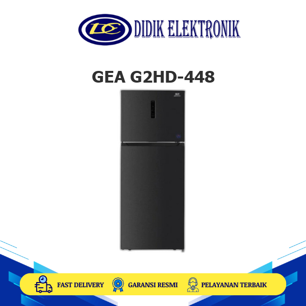 GEA G2HD-448 KULKAS Inverter compressor 448L 2 Pintu G2HD-448