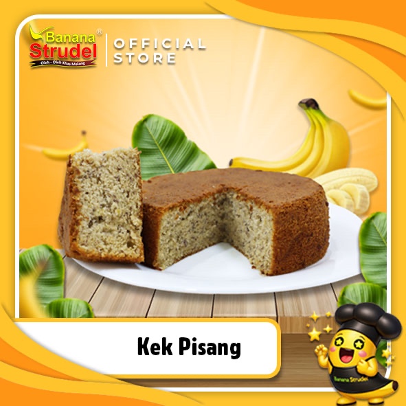 KEK Pisang | Oleh-oleh khas Malang | Banana Strudel