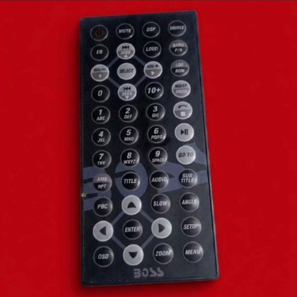 Remote Control Audio Car Double Din Boss RC302-S6B-CR Original