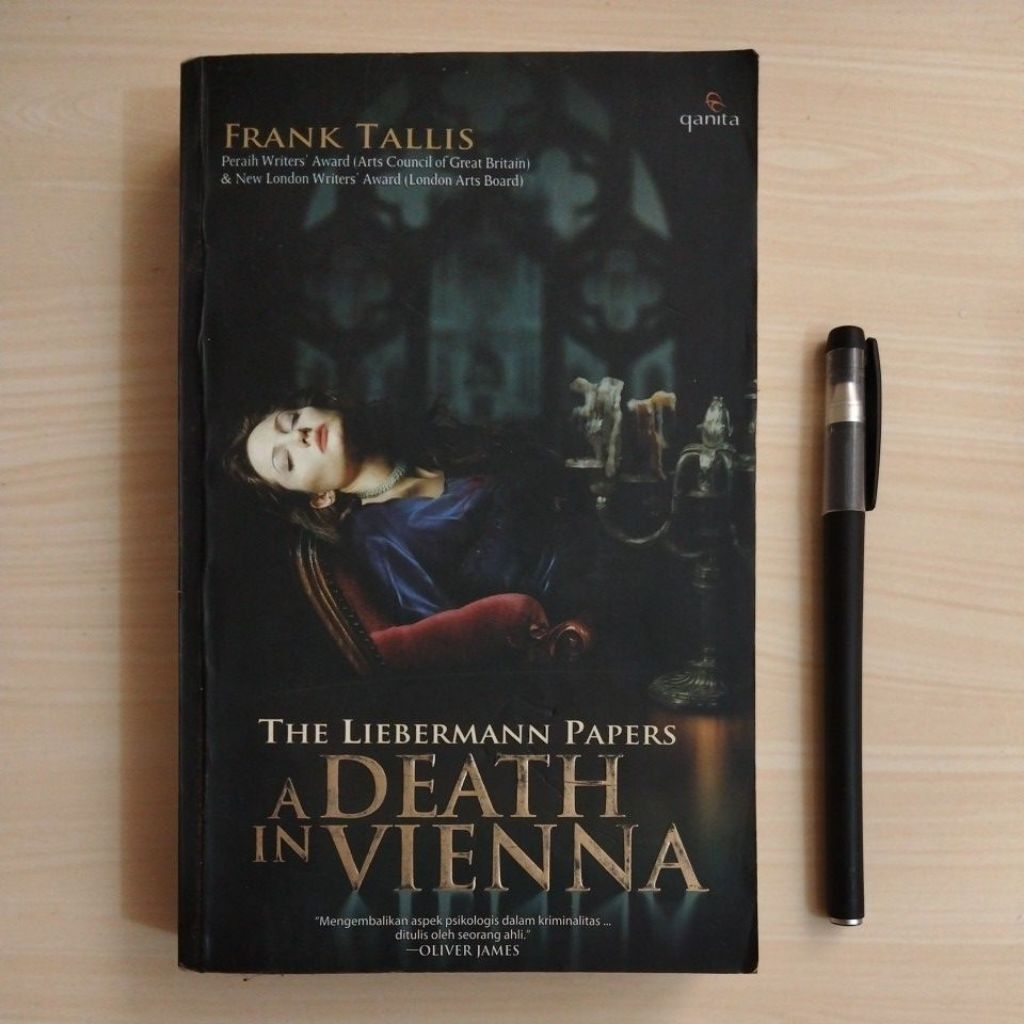 THE LIEBERMANN PAPERS - A DEATH IN VIENNA - FRANK TALLIS - PENERBIT QANITA, 2007 - Novel - Buku Beka