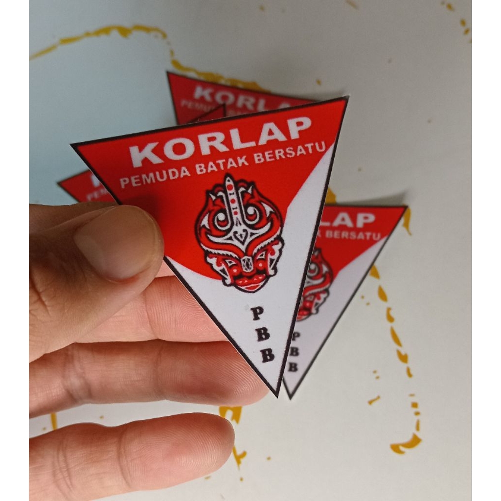 Stiker Korlap Pemuda Batak Bersatu PBB/Stiker PBB Korlap Batak Bersatu