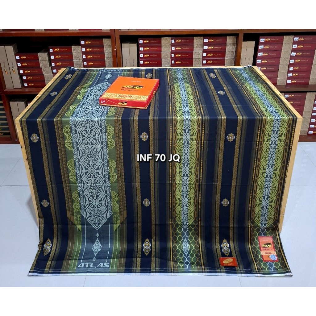 SARUNG ATLAS INFINITY JACQUARD / JAGUAR SONGKET NEW MOTIF