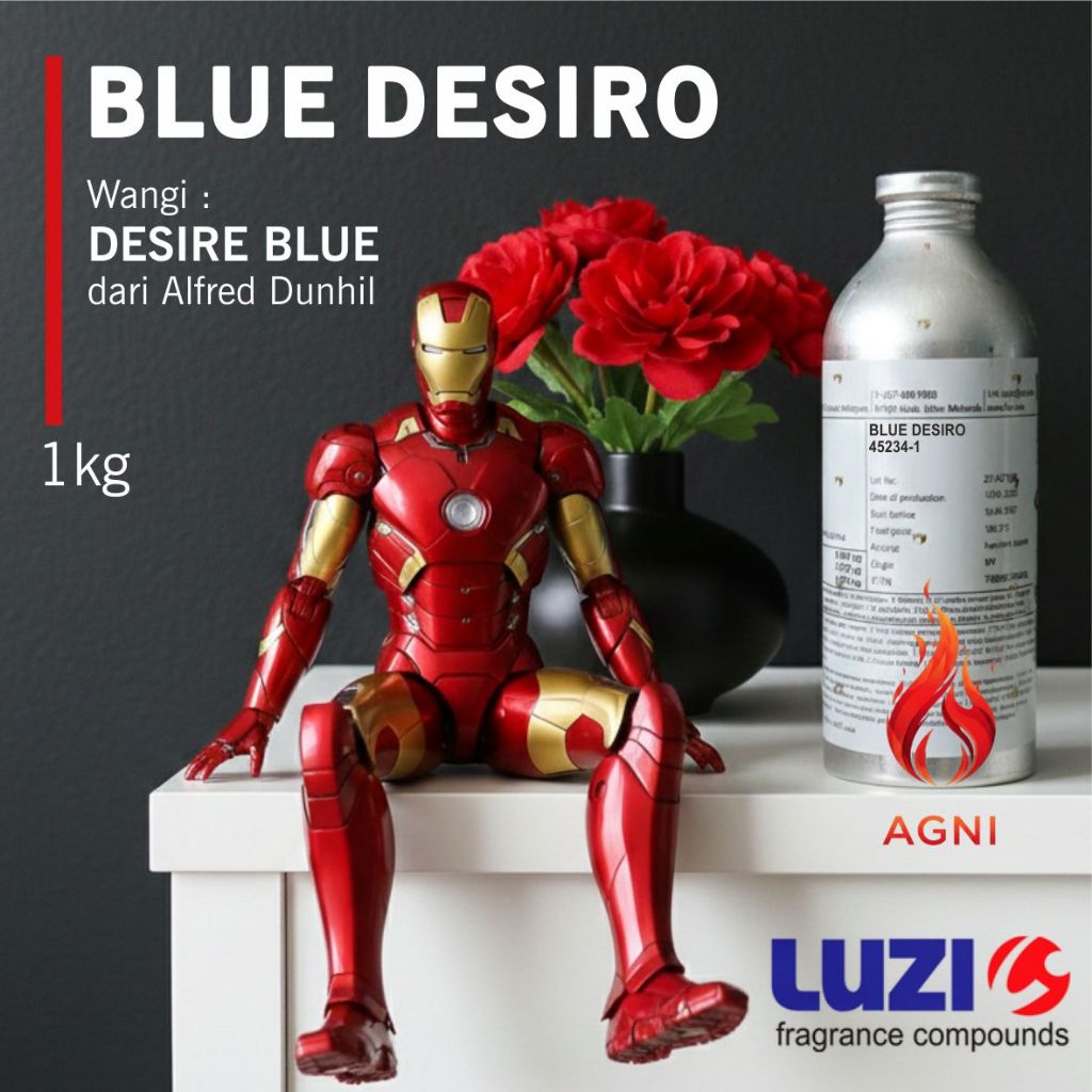 BLUE DESIRO dari Luzi [Dunhil Blue] 1Kg Segel