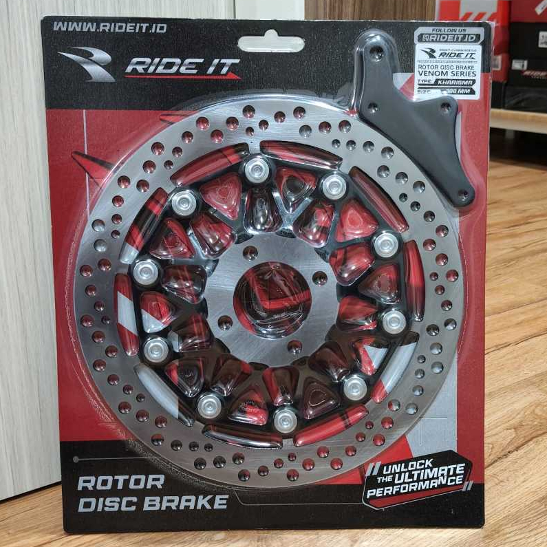 Piringan Cakram Karisma Disk Depan Kharisma, Supra X 125 CS1 Supra Fit New lebar 300 MM RIDE IT