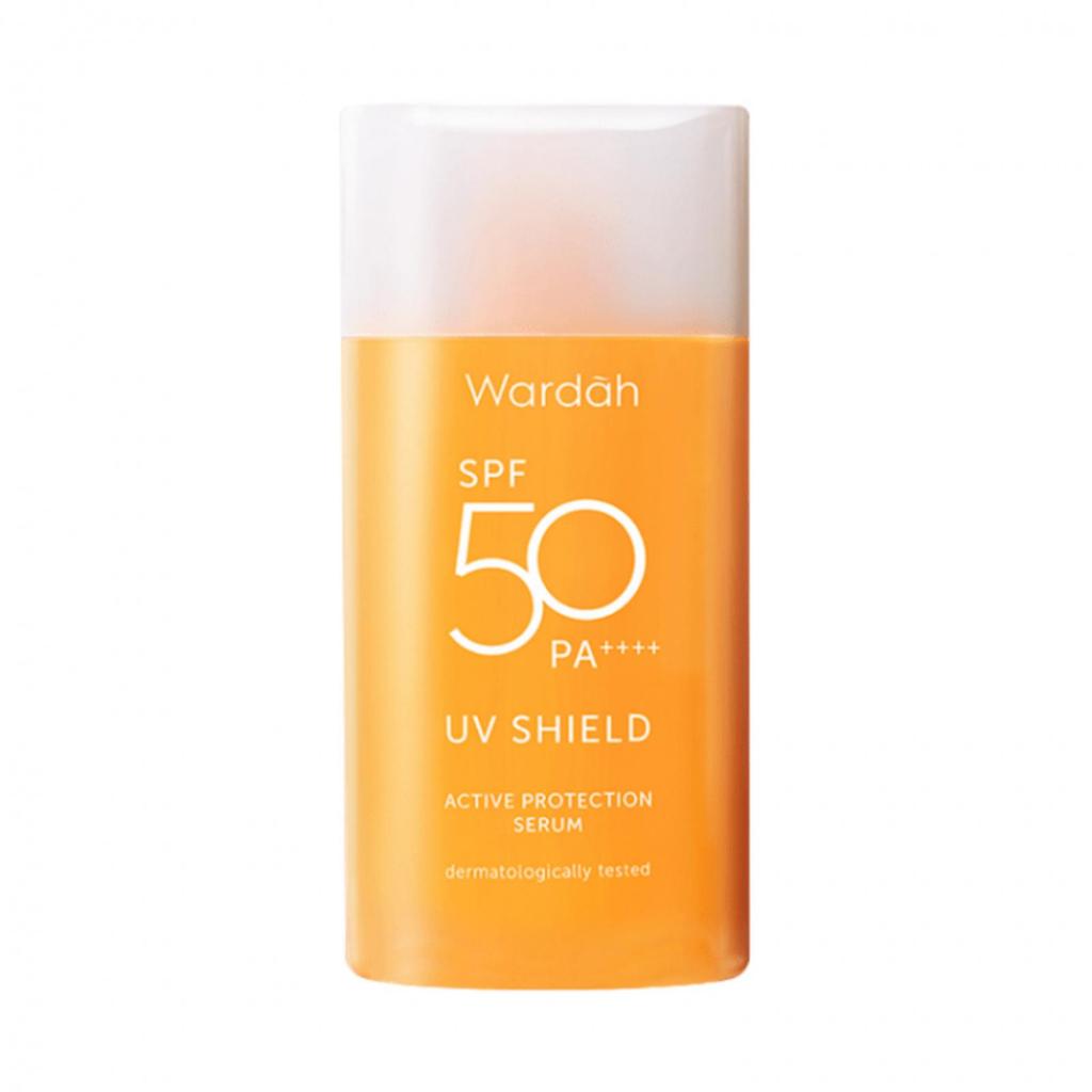 AB - Wardah UV Shield Active Protection Serum SPF 50 PA ++++ [35 ml]/ Sunscreen Wajah 0% Alkohol dan