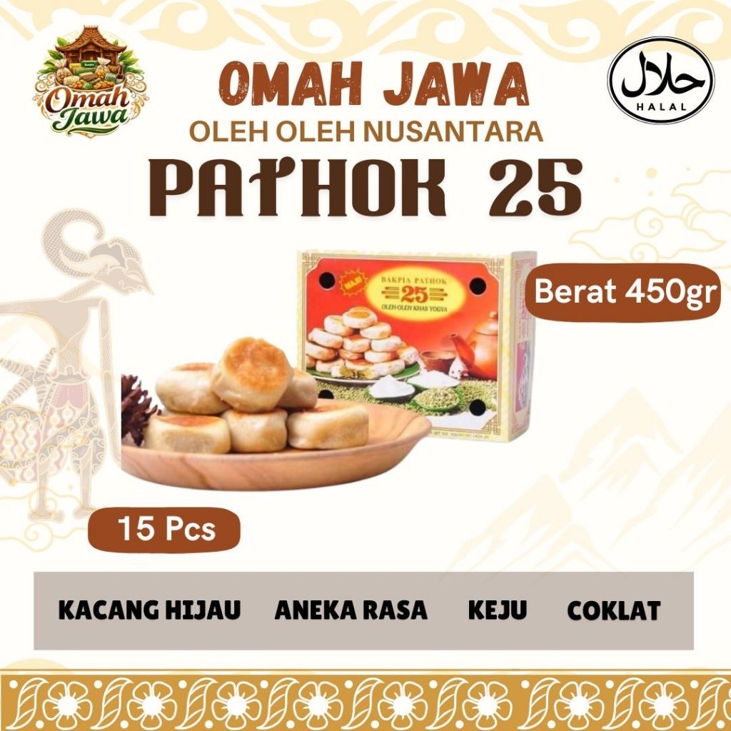 Bakpia Pathok 25 Legendaris  Asli Jogja(TERLARIS)