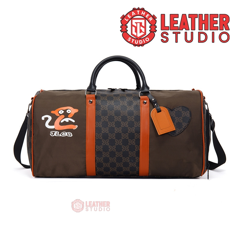 Leather Studio ROCKY Tas Traveling gym olahraga pria model korea kekinian