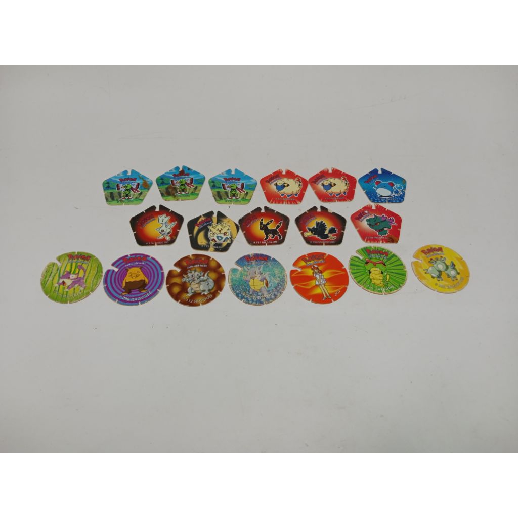 Tazos Pokemon Spin & Pentazos Pokemon