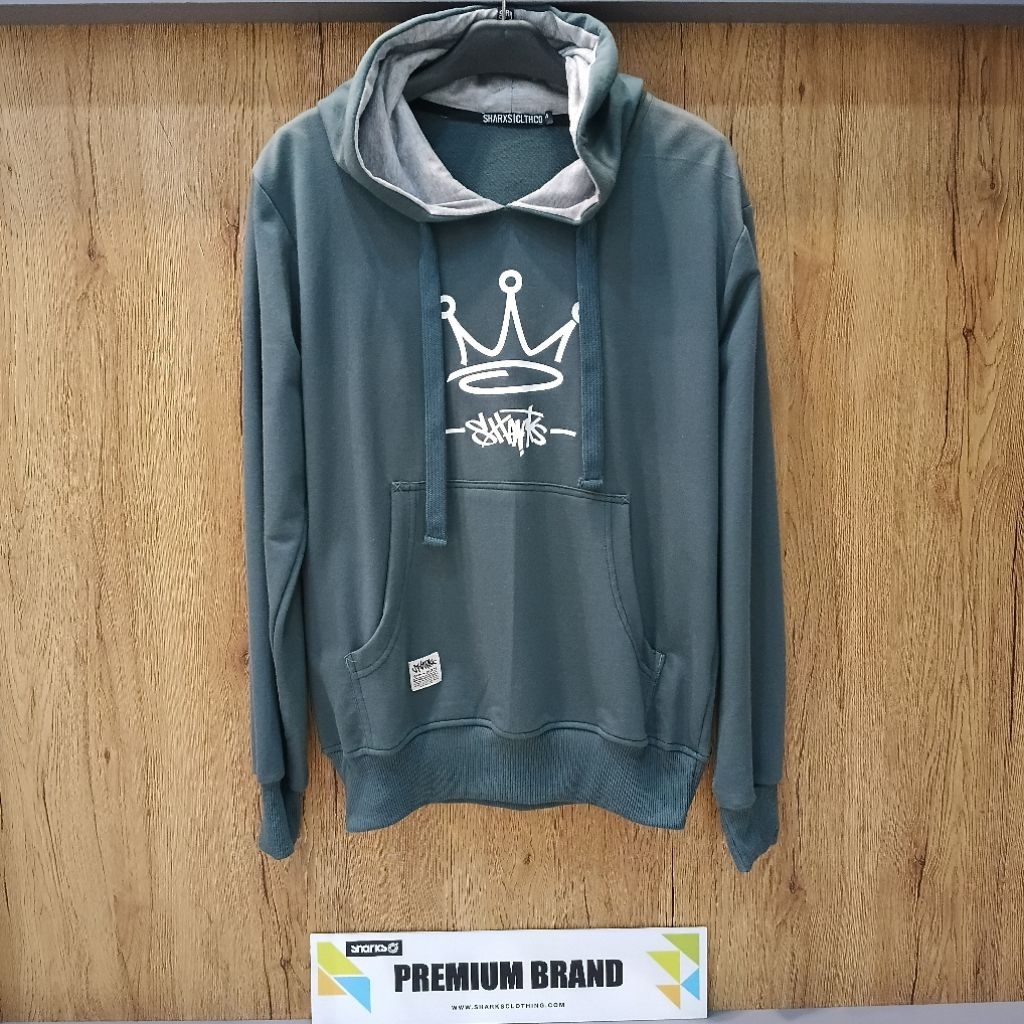 Sweater Hoodie Outerwear pria/wanita (unisex) Sharks.co brand original