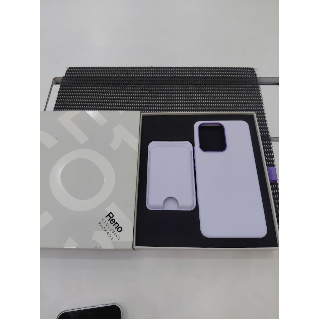 Phone Case + Card Slot Oppo Reno 13F Origina Warna Purple