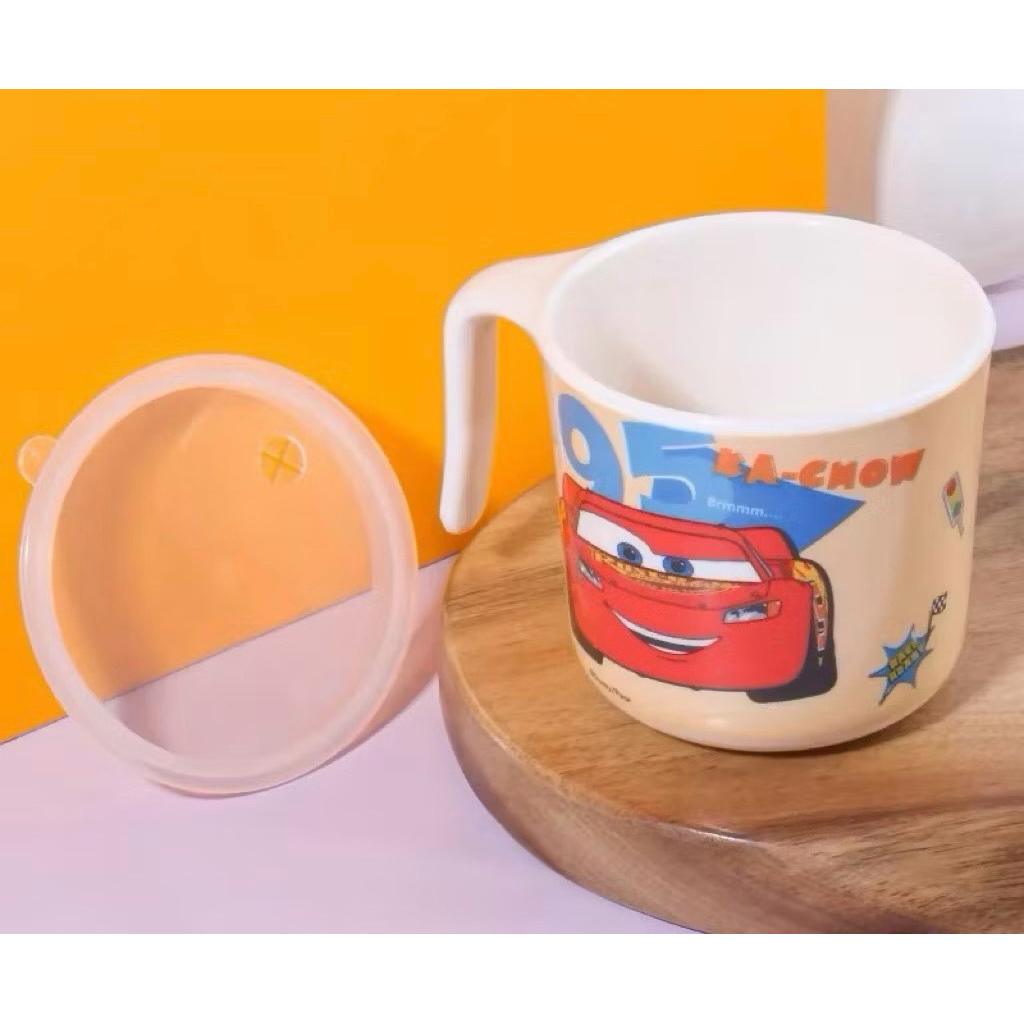 gelas melamin karakter anak gagang 00050