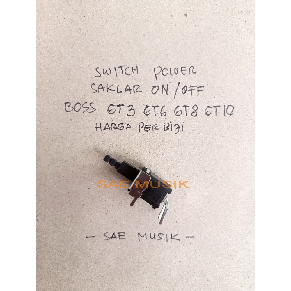 Saklar on off swit power BOSS GT3 GT6 GT8 GT10