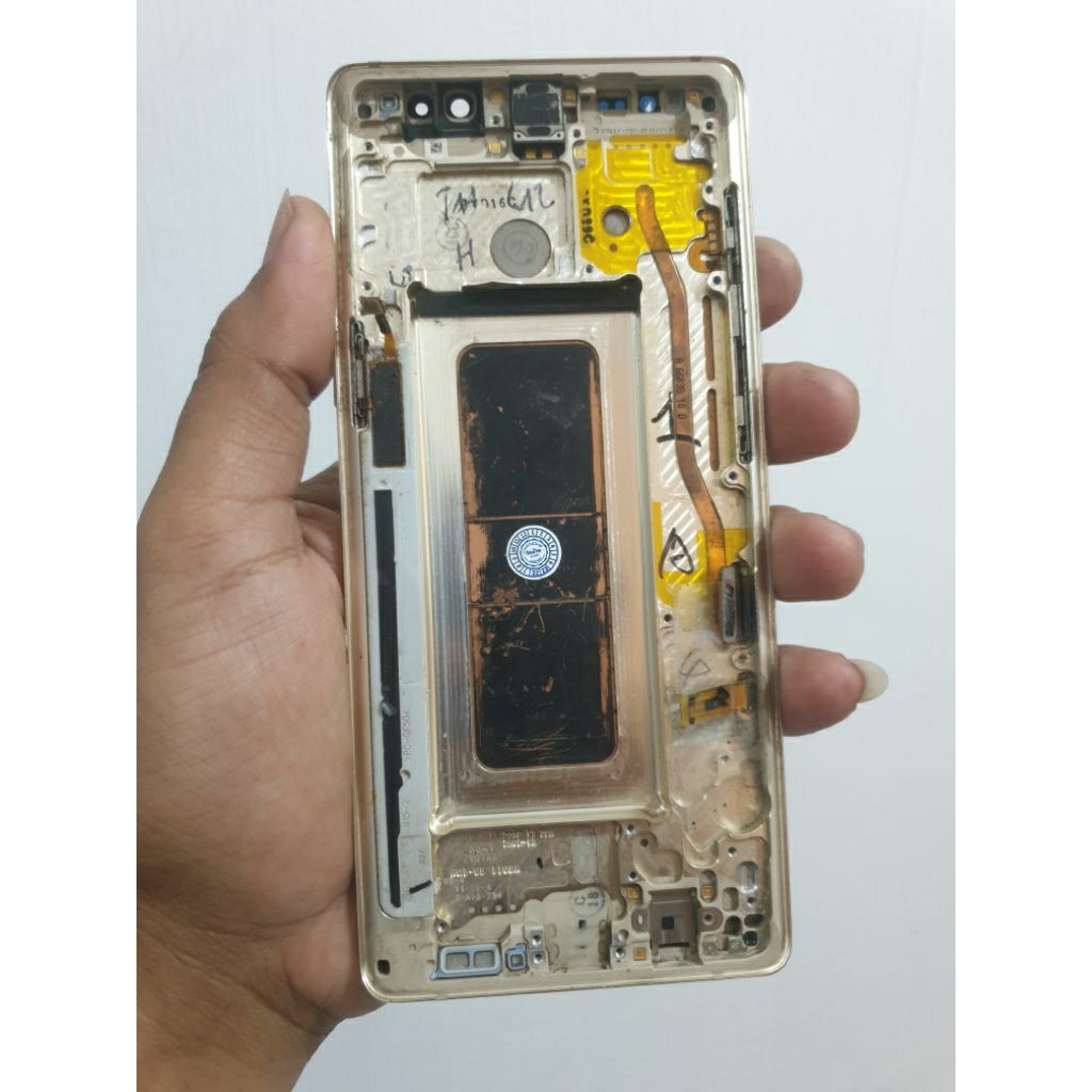 lcd samsung note 8 minus tompel