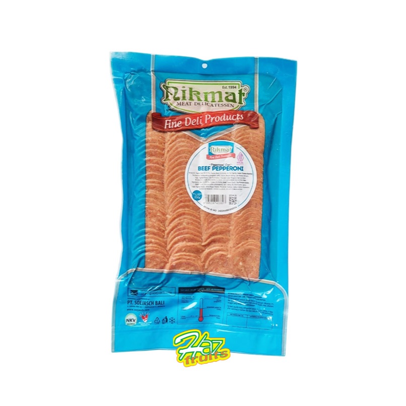 Nikmat Beef Pepperoni 250 gram