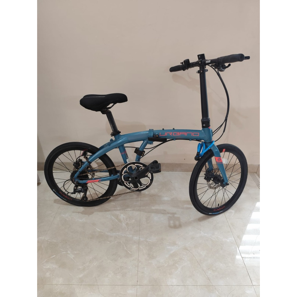 Polygon Sepeda Lipat Urbano 5 (2022) - Sepeda Lipat Ringan & Praktis | Folding Bike (preloved)