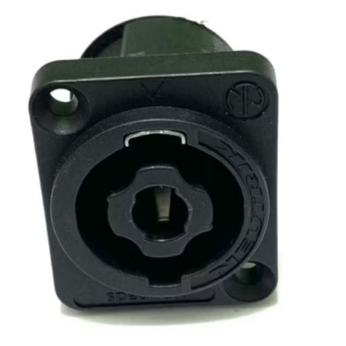 Jack chasis speakon Neutrik NL4MP original Jack casis soket speakon 4 pin original
