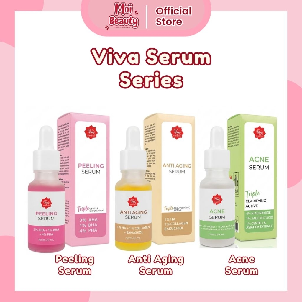 Viva Serum || Viva Peeling Serum || Viva Anti Aging Serum || Viva Acne Serum