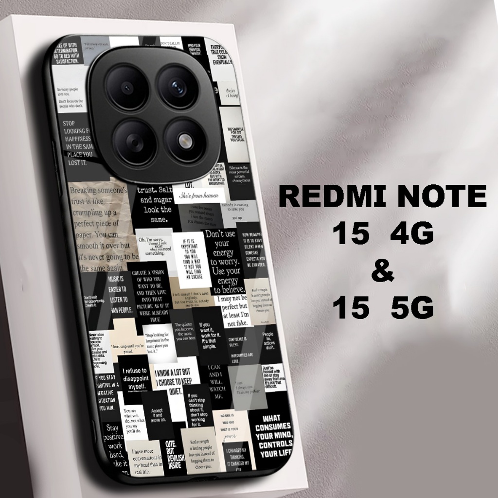 Softcase Glossy For Redmi Note 15/G44/Case Redmi Note 15/Casing Redmi note 15/kesing Redmi Note 15