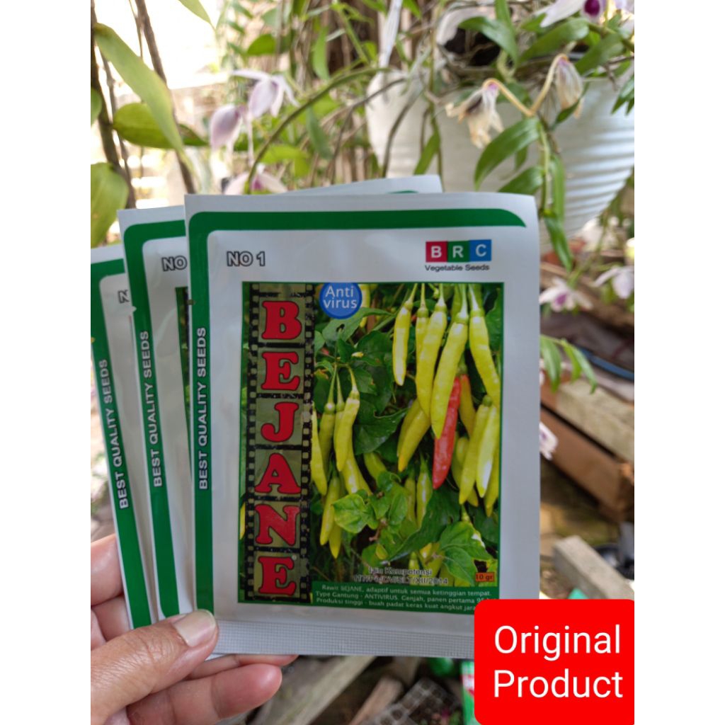 Benih cabe rawit merah BEJANE benih cabe rawit unggul original 10 gram **original BRC