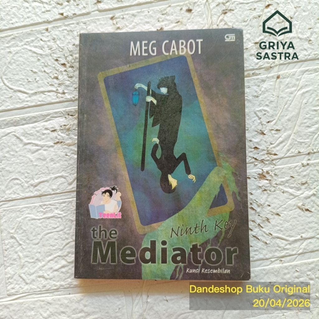 (segel) The Mediator Ninth Key (Kunci Kesembilan) by Meg Cabot - Novel Original Teenlit
