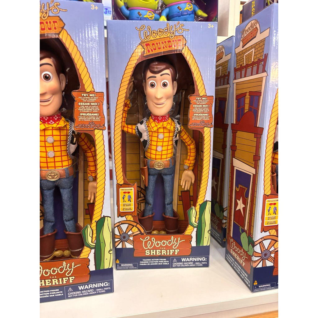 Disney Store Woody Interactive Talking Action Figure, Toy Story