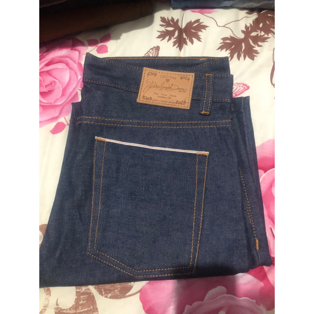 PETER SAYS DENIM (PSD) SELVEDGE BLUE DENIM 30