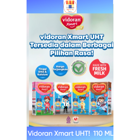 Vidoran Xmart UHT 110ML
