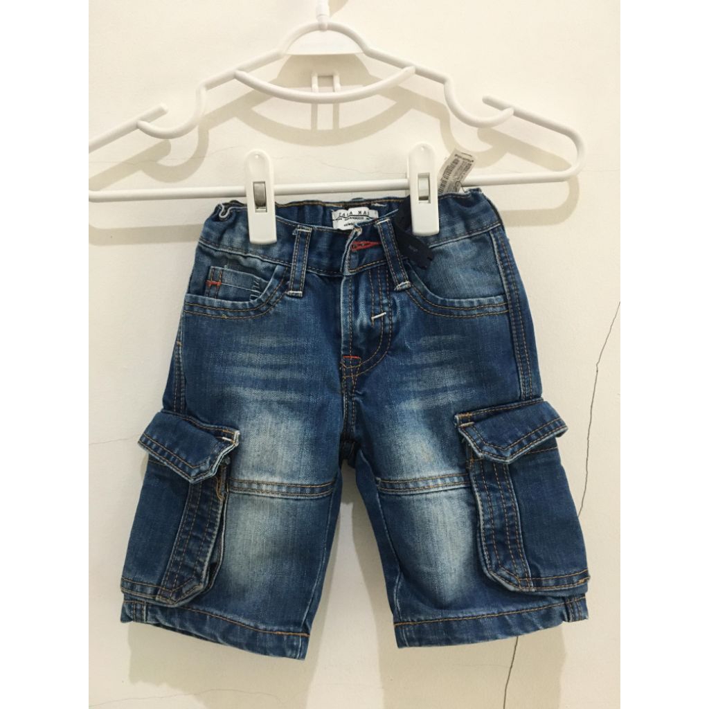 celana pendek anak laki laki brand zara