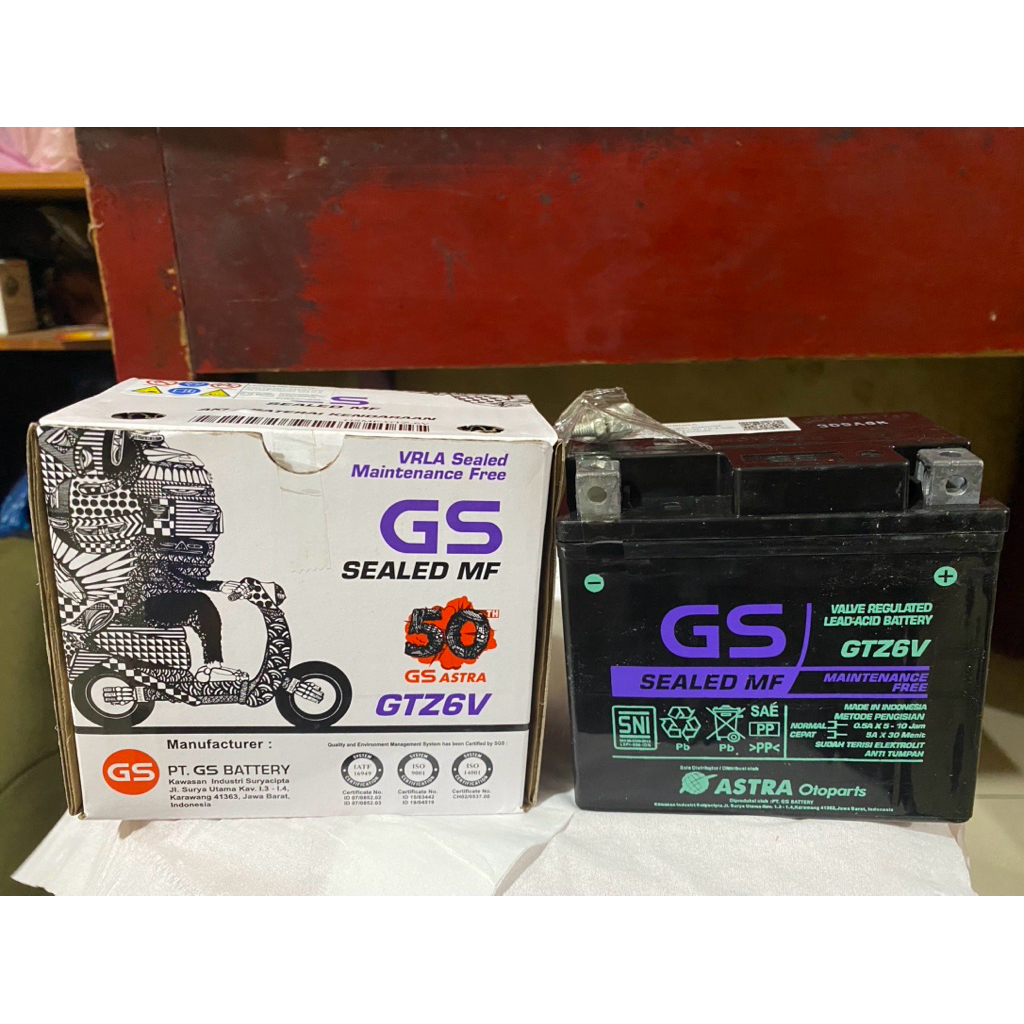 AKI BATREI BATREE BATTERY GS ASTRA MF AKI MOTOR KERING VARIO 125 VARIO 150 VARIO 160 CB 150R  BEAT I