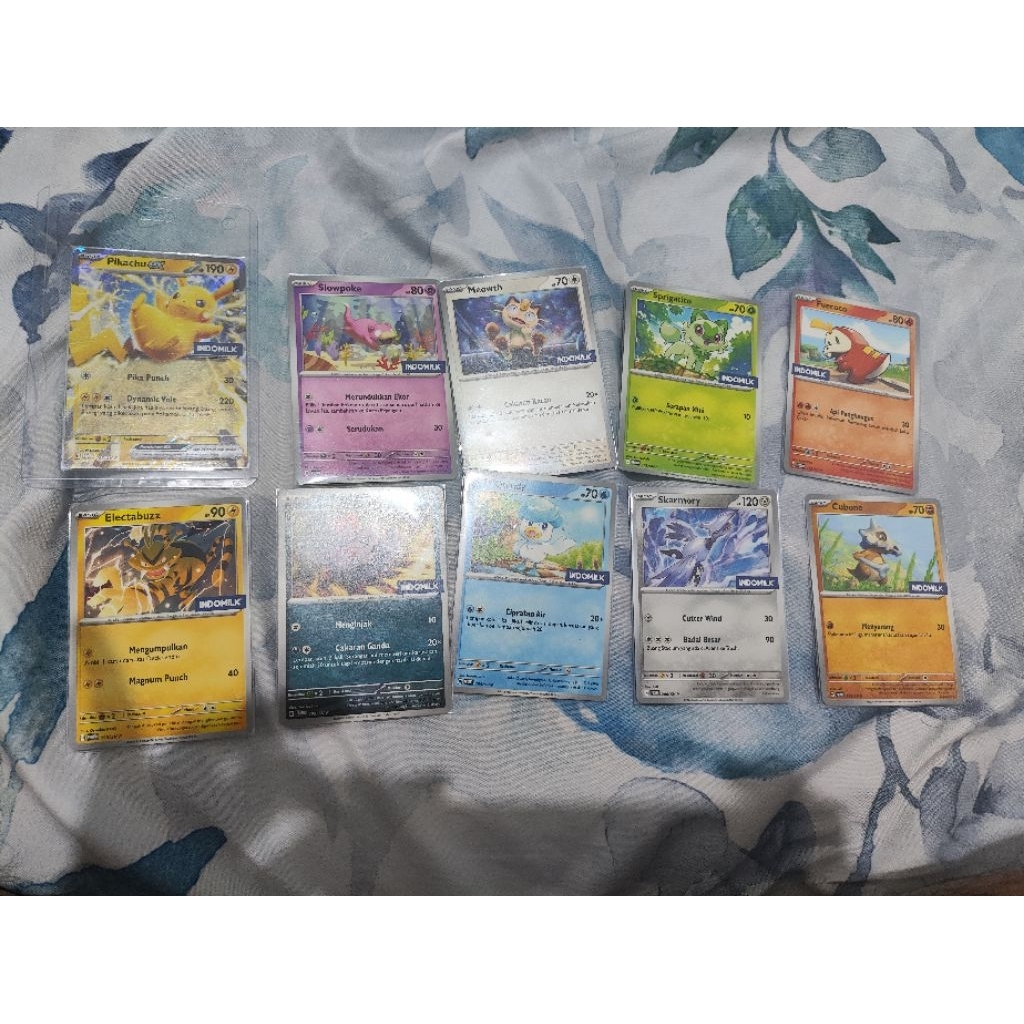 pokemon indomilk satu set
