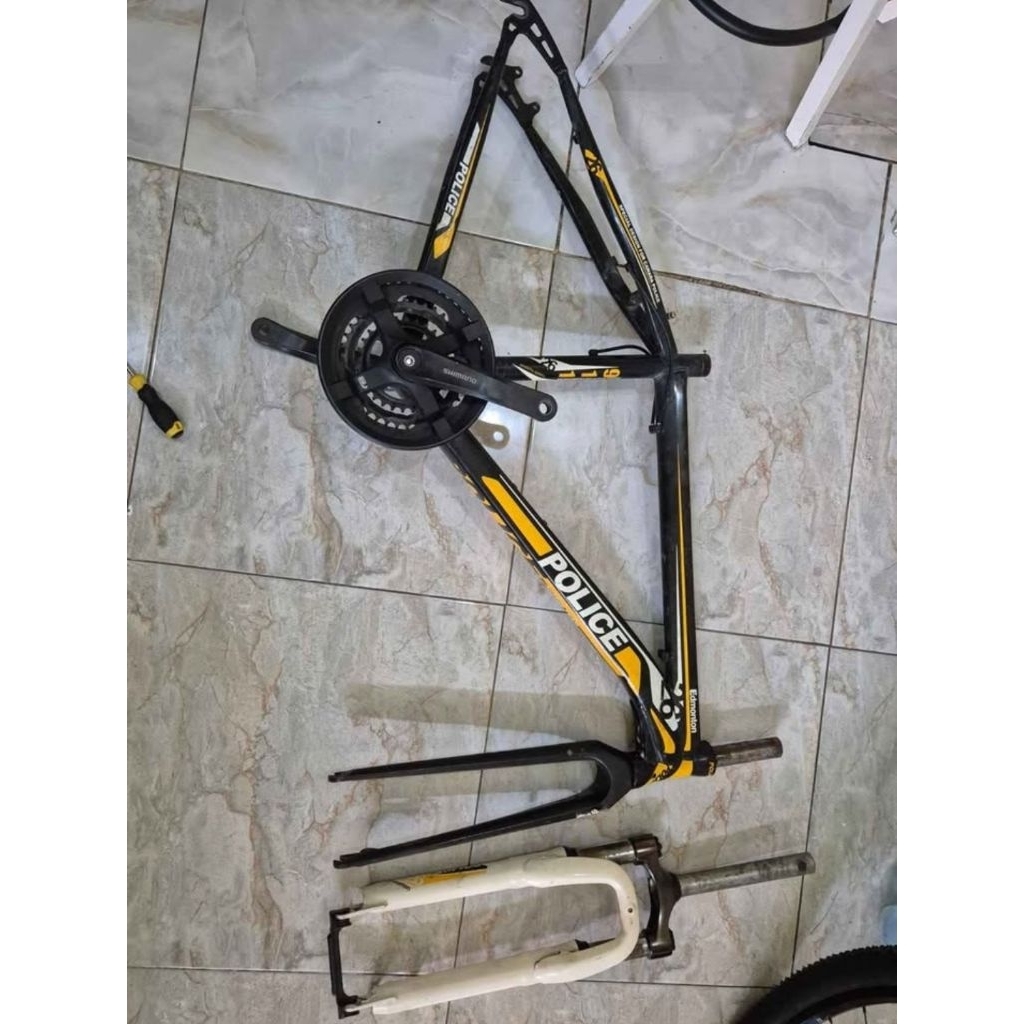 Frame sepeda Hybrid / MTB 26 police 911 edmonton