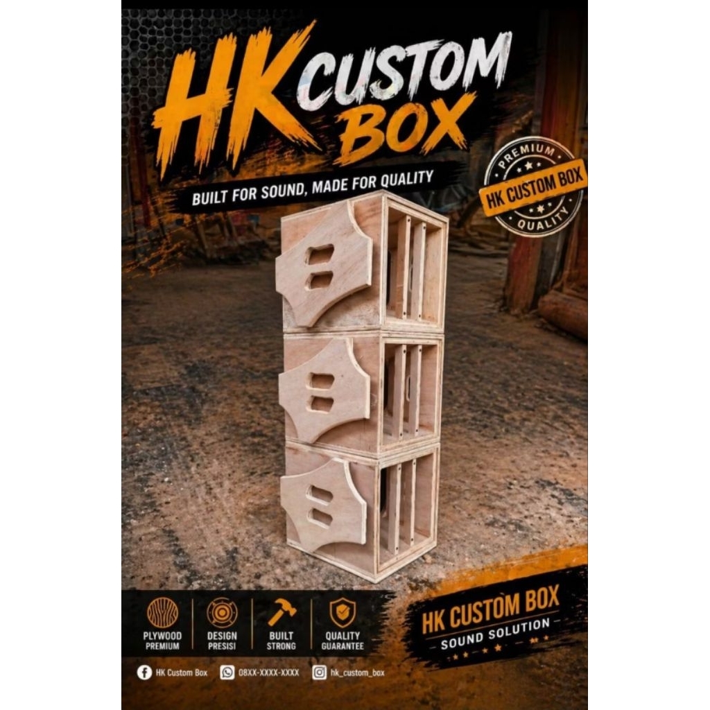 BOX CIDES 10 INCH SYSTEM T24N singgel Tulup balap sudah di tuning custom by HK