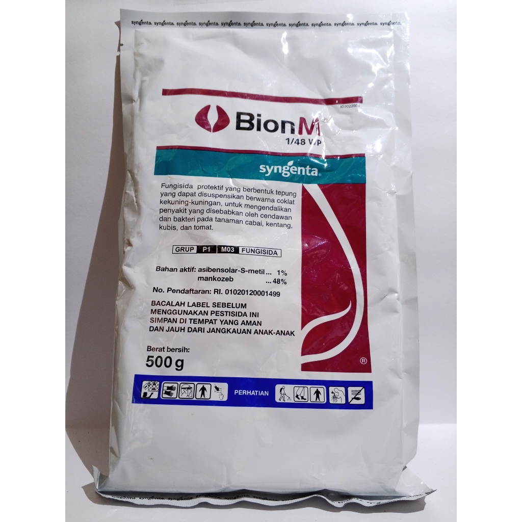 fungisida BION M kemasan 500gr dari SYNGENTA