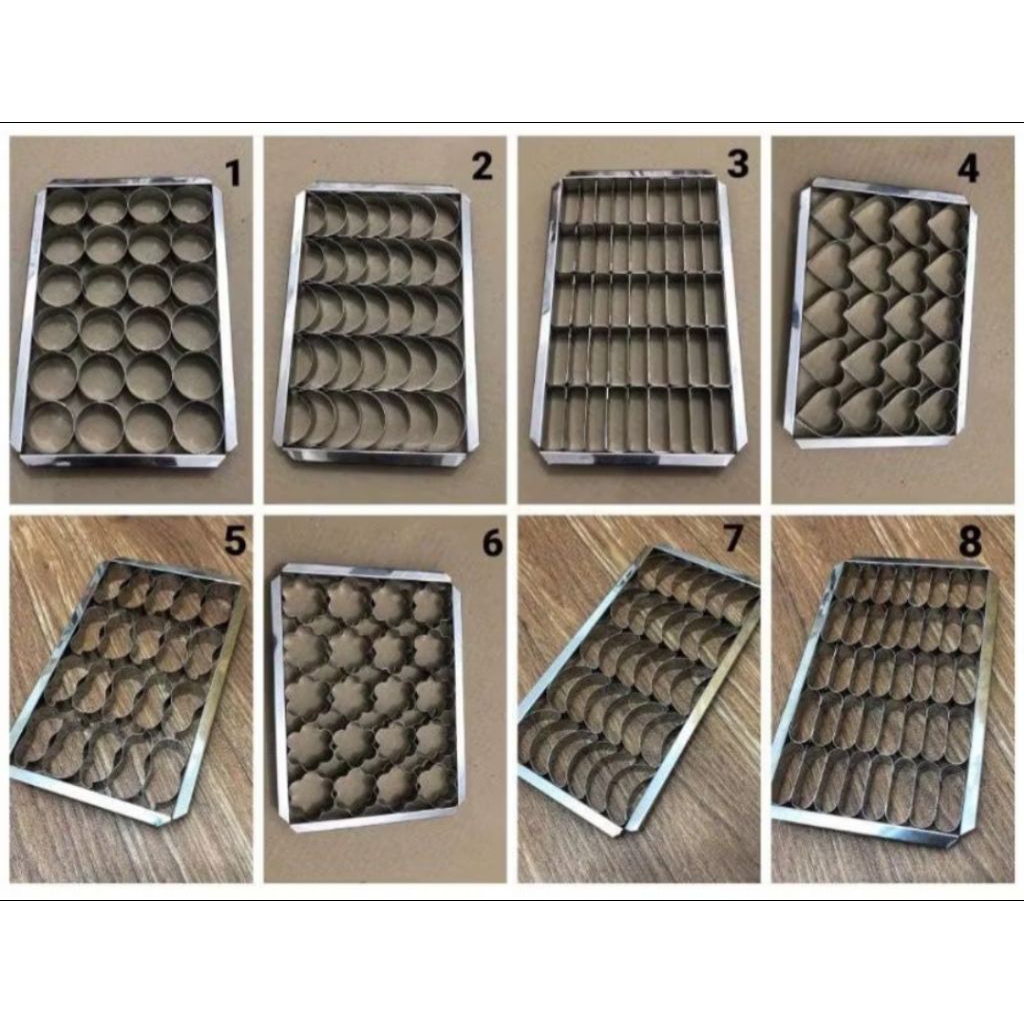 cetakan kue kering kastenggel / cetakan kue putri salju / cetakan kue kering lebaran