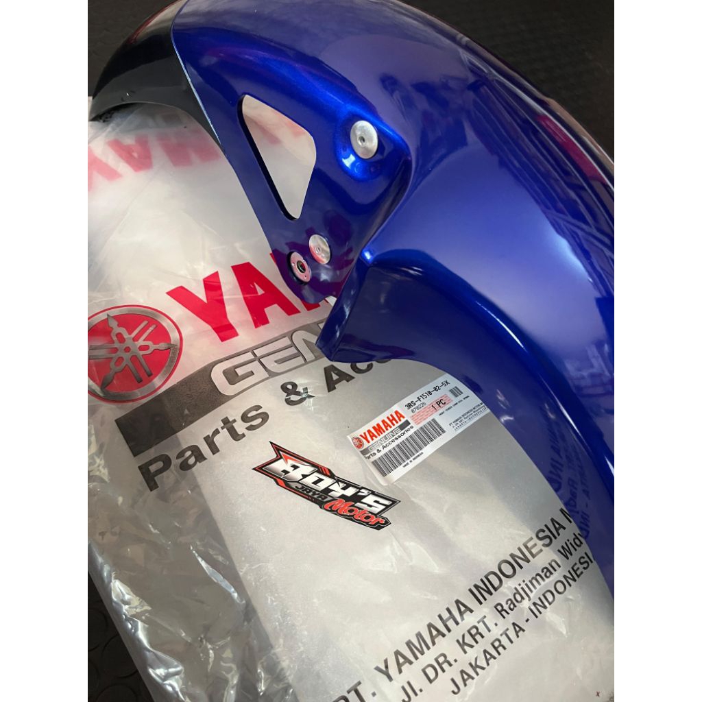 Spakbor depan biru original yamaha rxking 3RS-f1510-02-5X