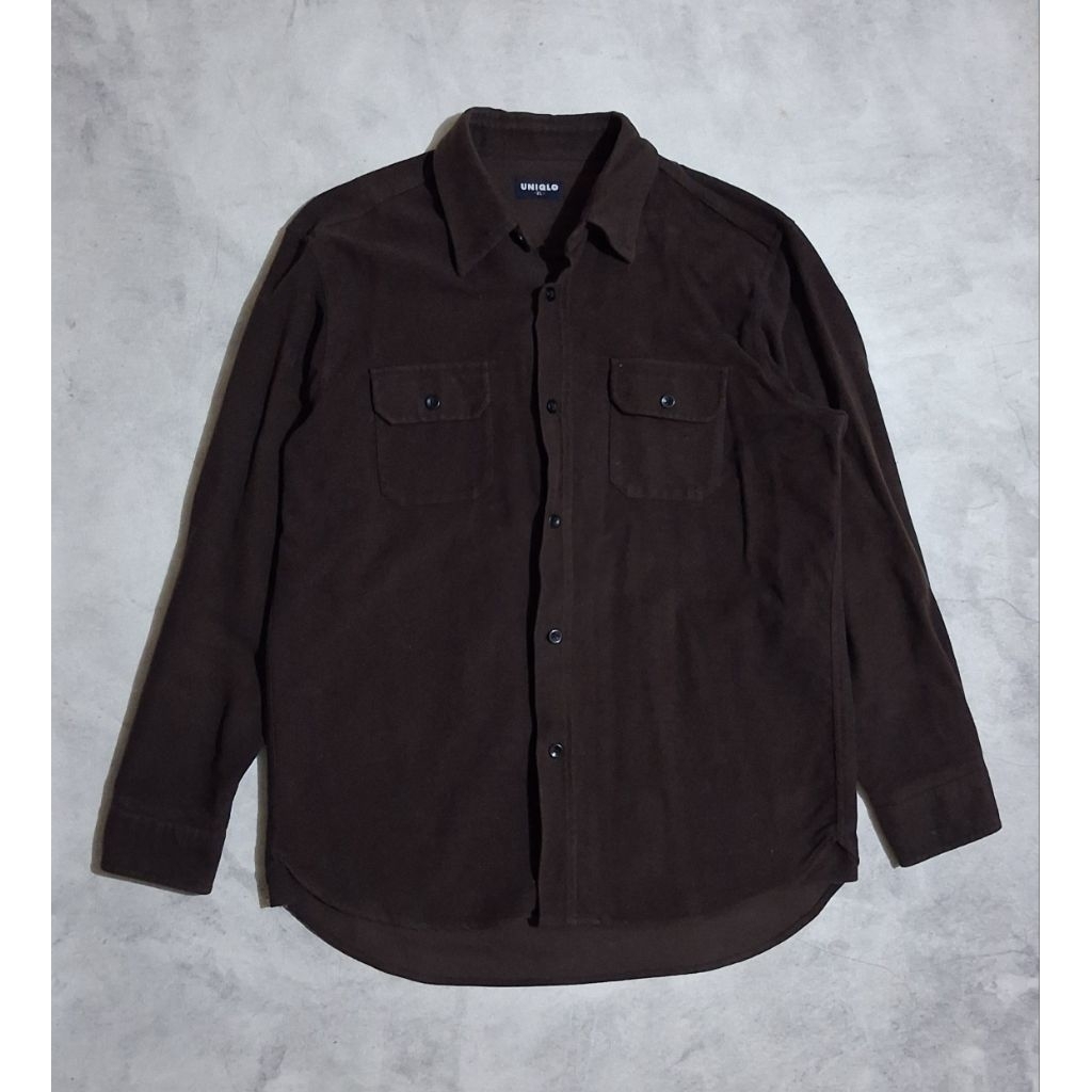 Outerwear/Overshirt Jacket Uniqlo DarkBrown