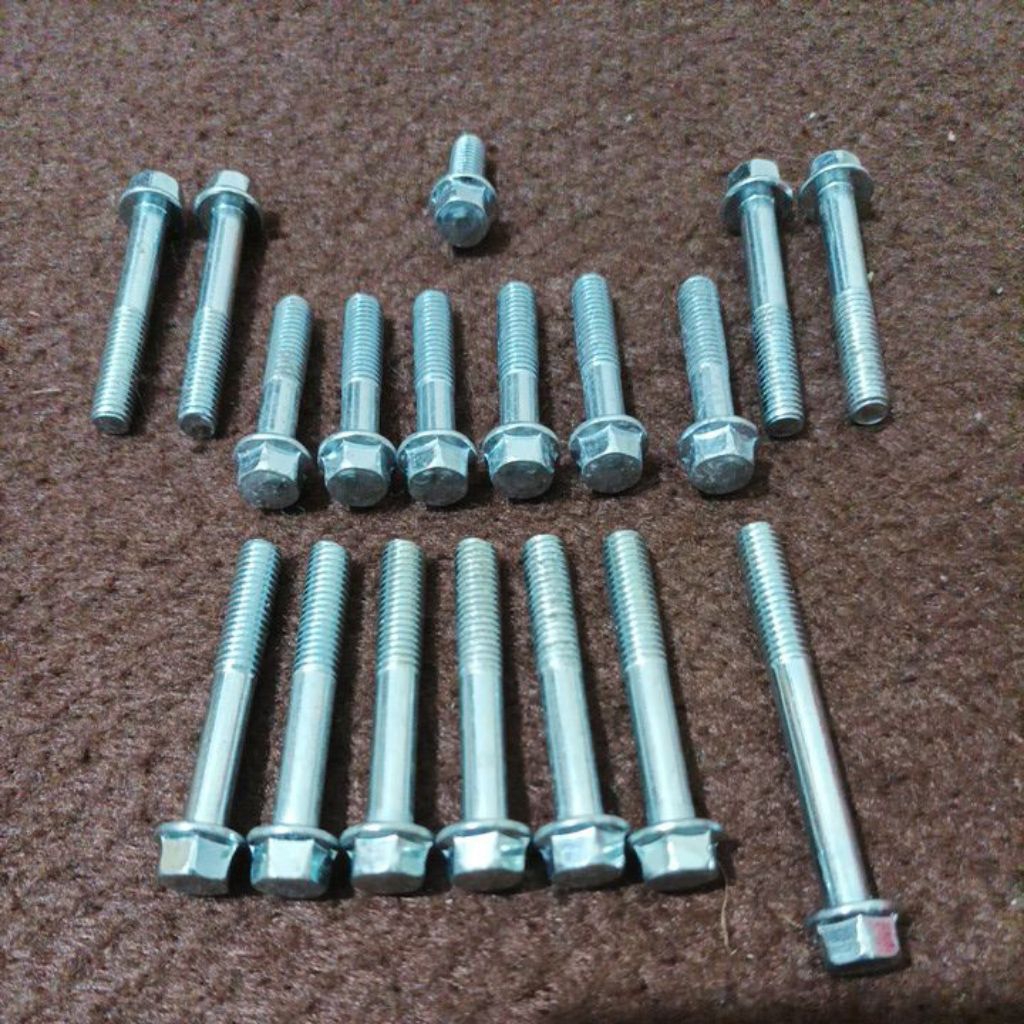 Baut Bak Mesin Set Gl125 Gl 125