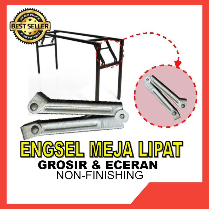 Engsel Siku Furniture Kaki Meja Lipat Kokoh & Kuat