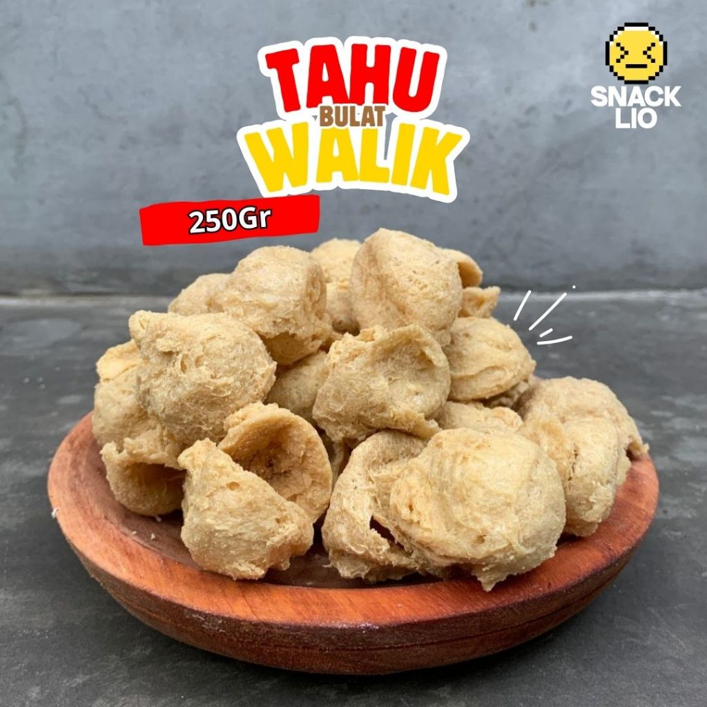 250GR - Keripik Tahu Walik / Tahu Walik Bulat